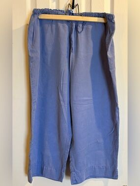 fresh produce 100% Tencil Periwinkle Elastic Waist capris - size XL